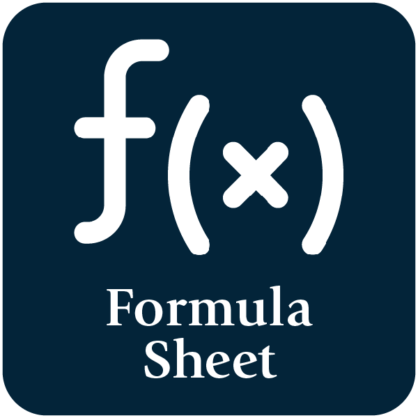 Formula sheet icon